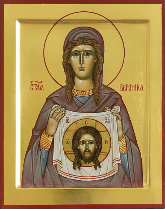 Icon of St. Veronica by Anna Gouriev-Pokrovsky