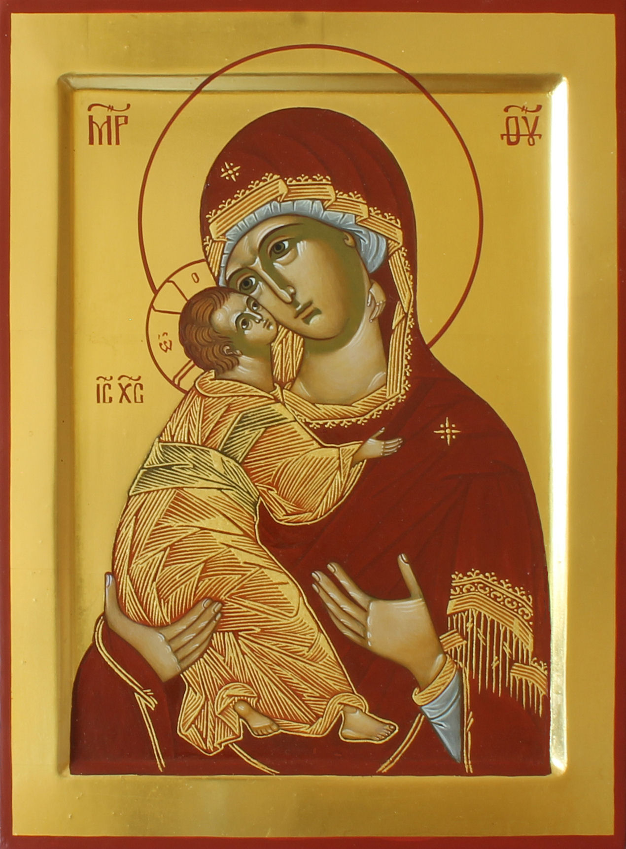 Mother of God Vladimirskaya by Anna Gouriev-Pokrovsky