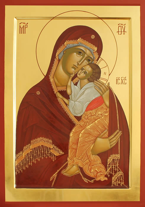 Mother of God of Yaroslavl by Anna Gouriev-Pokrovsky