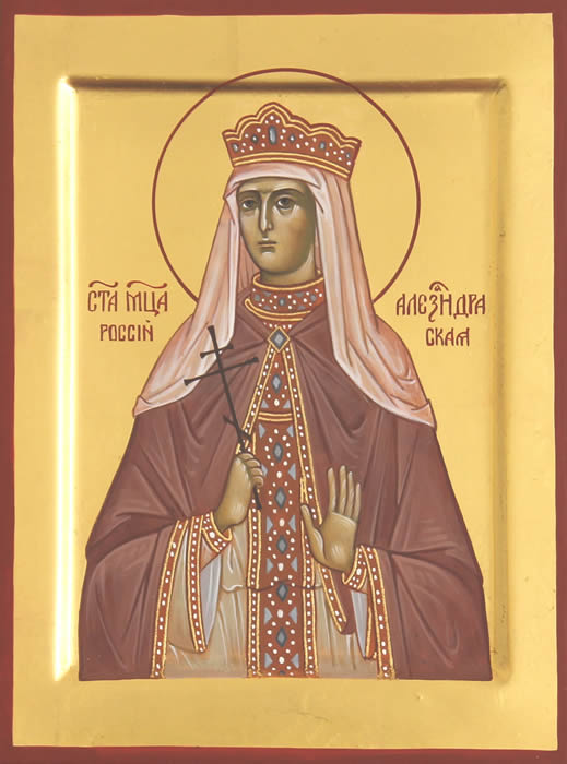 St Alexandra of Russia by Anna Gouriev-Pokrovsky