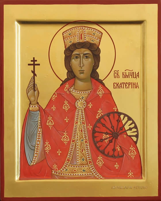 Saint-Catherine by Anna Gouriev-Pokrovsky