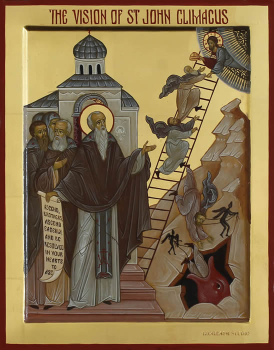Vision-of-St-John-Climacus by Anna Gouriev-Pokrovsky