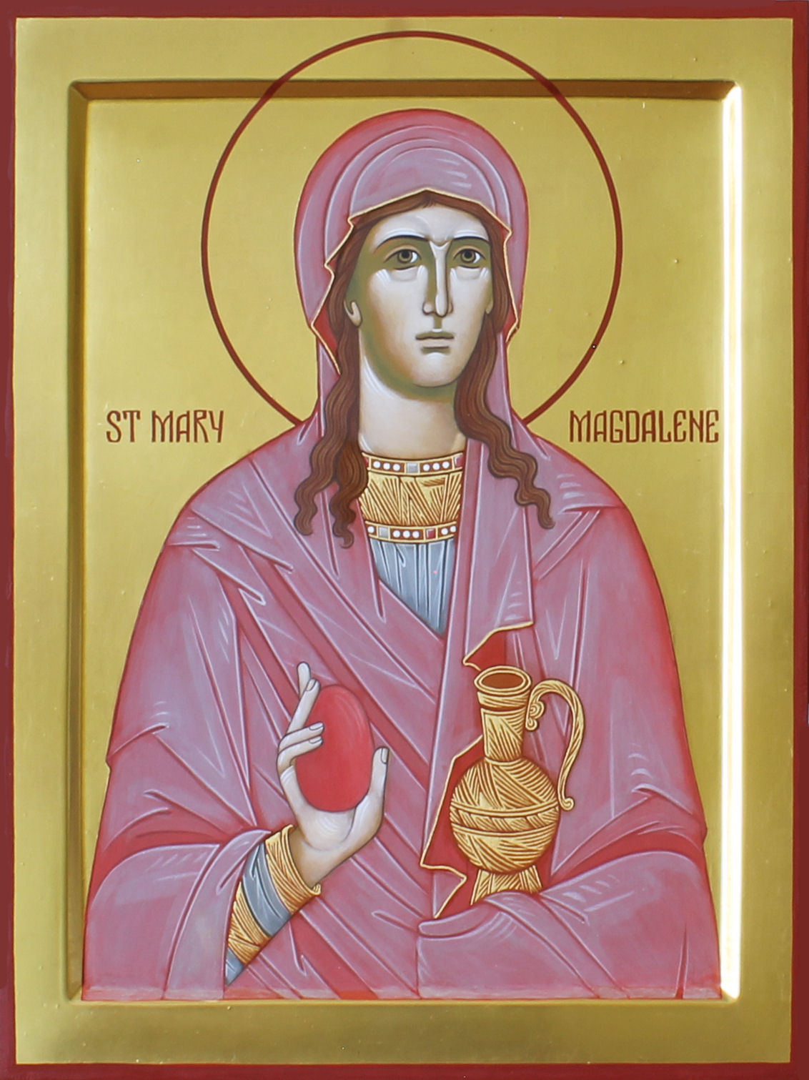 Icon of St. Mary of Magdalene by Anna Gouriev-Pokrovsky