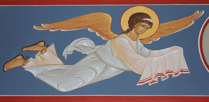 Angel (detail 2) by Anna Gouriev-Pokrovsky