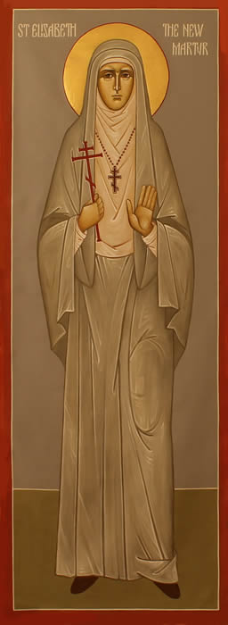 St Elizabeth the new Martyr by Anna Gouriev-Pokrovsky